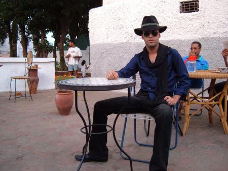 le beau cafe de l ancienne medina  de casablanca