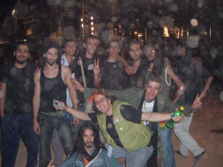 moi et mes amis dans le festival du music sacree